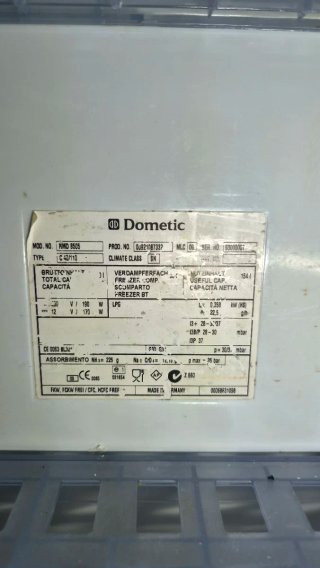 Nevera Dometic RMD 8505 Trivalente Autocaravana