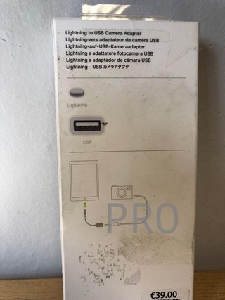 Camara Adaptador USB Apple