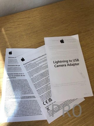 Camara Adaptador USB Apple