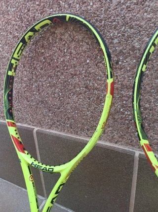 2 Raquetas Tenis Head Xtreme MPA Usadas