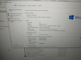 Portátil Acer Predator i7 16GB RAM 750GB SSD