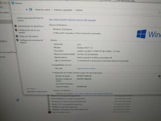 Portátil Acer Predator i7 16GB RAM 750GB SSD