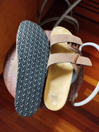 Sandalias Merton Hebilla Marrón Talla 46