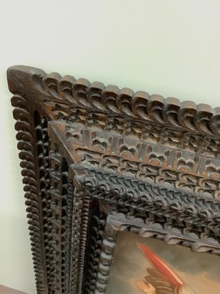 Oleo sobre tabla Arte Cuzqueño grande
