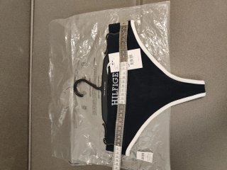 Tanga Tommy Hilfiger Nero Taglia S Nuova