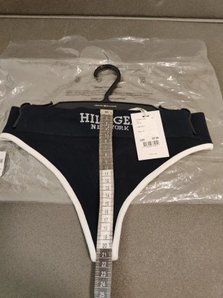 Tanga Tommy Hilfiger Nero Taglia S Nuova
