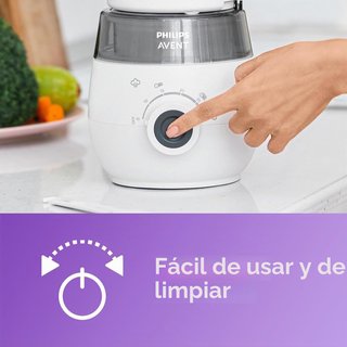 Philips Avent vaporera/batidora 4 en 1, robot bebe