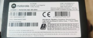 Motorola Razr 40 Ultra Rosso