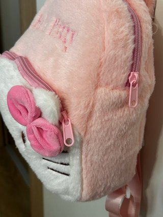 Zainetto Hello Kitty peluche rosa