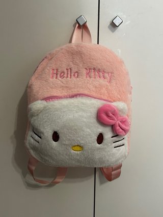 Zainetto Hello Kitty peluche rosa