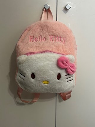 Zainetto Hello Kitty peluche rosa
