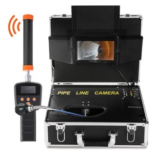 Cámara de Inspección de Tuberías de Alcantarillado Cámara de 17.8 cm 1000TVL Cámara de 30.5m con Localizador 512Hz