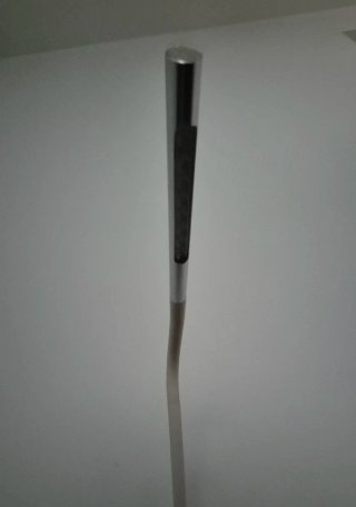 Lámpara de escritorio blanca