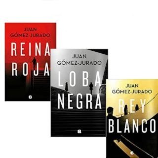 Lote 3 libros Juan Gómez jurado reina roja loba