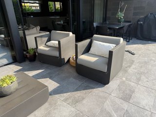Conjunto de sofás de jardín