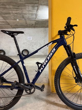 Bicicleta Montaña Kross Azul