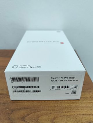 Xiaomi 17T Pro 512GB Negro PRECINTADO + FACTURA