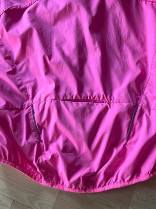 Cortavientos rosa mujer