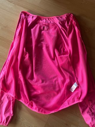 Cortavientos rosa mujer