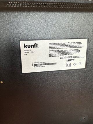 Televisión Kunft 32 Negra