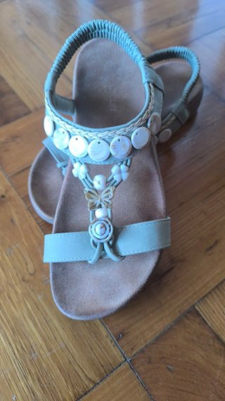 Sandalias de mujer con adornos antideslizantes
