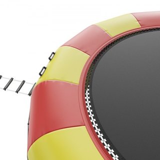 Bouncer de Agua Inflable, Trampolín Recreativo de Agua de 17 pies, Plataforma de Salto Portátil con Escalera de 5 Pasos y Bomba de Aire Eléctrica, Rebotador Flotante para Niños y Adultos para Pisc...