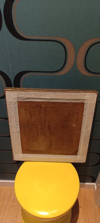 Cuadro Vintage Francisco Ribera Gitana Marco Oro