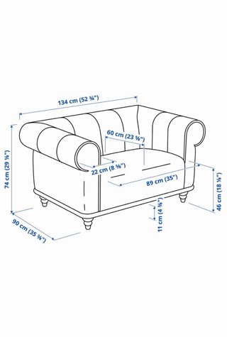 Conjunto 2 Sofás Viskafors Ikea 3 y 1,5 plazas