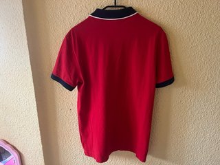 Polo Lacoste Rojo Talla M