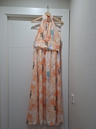Vestido naranja floral sin estrenar