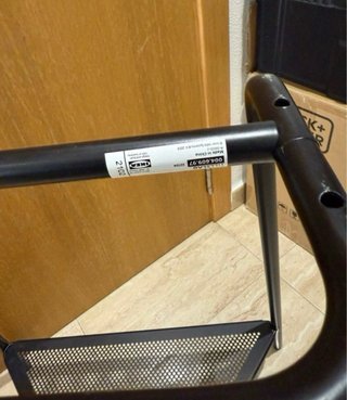 2 Patas de Mesa Escritorio de Metal