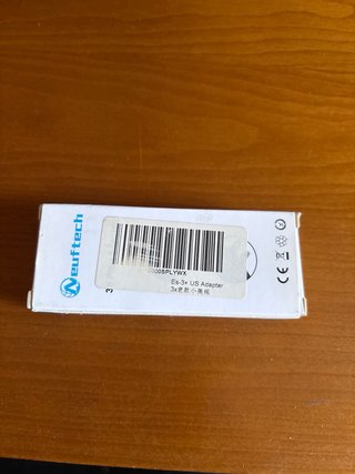 3X Adaptador Enchufe Neuftech