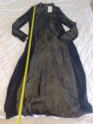 Vestido Zara largo combinado Talla L