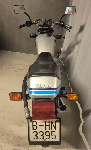 Yamaha SR250 Plata
