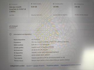 Lenovo Thinkpad E15 i5 11th Gen