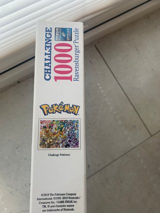 Puzzle Ravensburger 1000 Pokemon Challenge