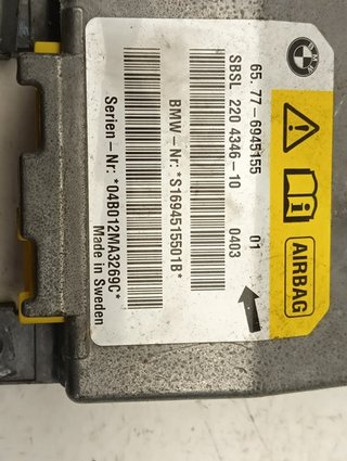 CENTRALITA AIRBAG BMW SERIE 5 BERLINA (E60) 226S1