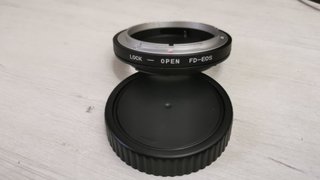 Canon Duplicator 35 Bellows + Obj 50 1:8