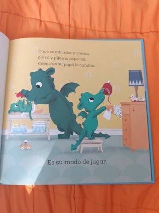 Dragona conoce al bebé
