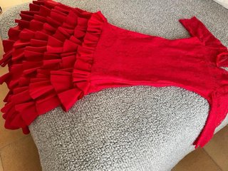 Vestido Sevillana Rojo Talla M/L