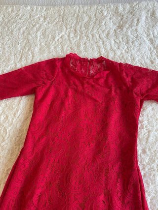 Vestido Sevillana Rojo Talla M/L