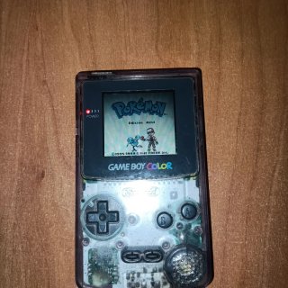 Game Boy Color Transparente + Pokémon Azul