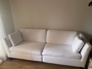 Sofá IKEA STOCKHOLM 3.5 plazas blanco