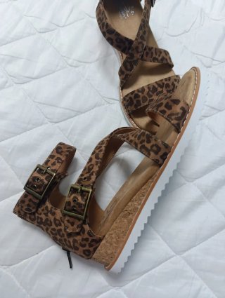 Sandalias Skechers Animal Print Talla 38