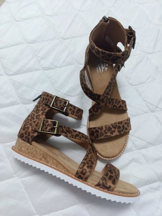 Sandalias Skechers Animal Print Talla 38