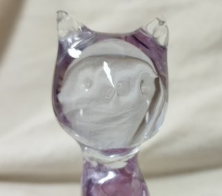 3 esculturas de cristal de Murano