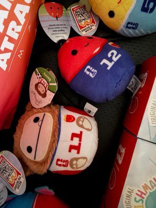 Squishmallows Colección Fútbol