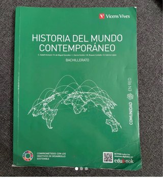 Historia del mundo contemporáneo 1 Bachillerato