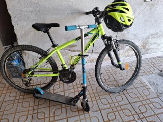 Bicicleta y Patinete Infantil