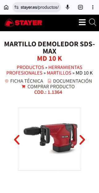 Martillo Stayer MD10 10